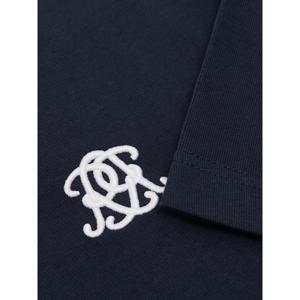 REISS Rainer Monogram Embroidered Relaxed-Fit T-Shirt